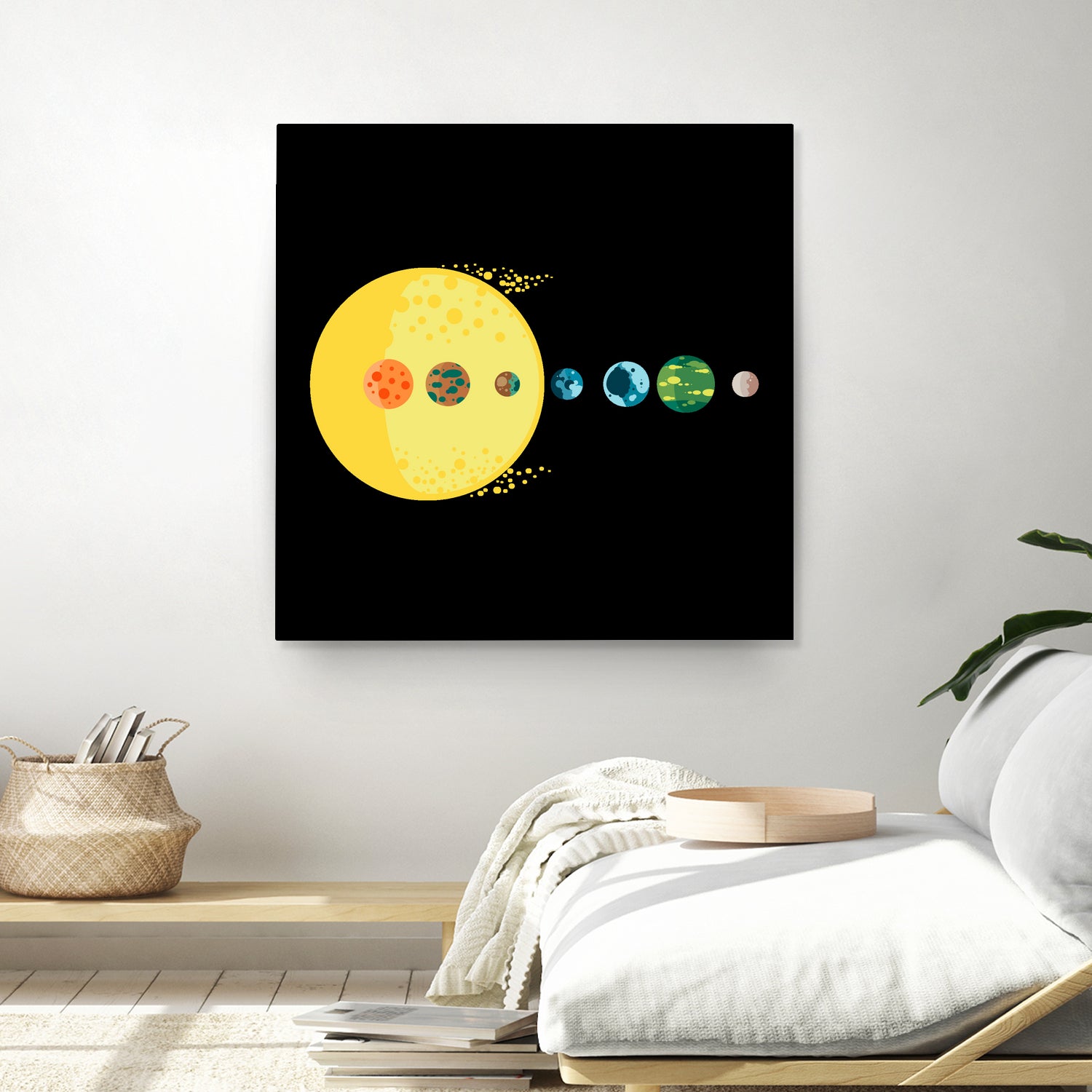 Trappist System by Alessandra Gagliano on GIANT ART - blue vector illustration