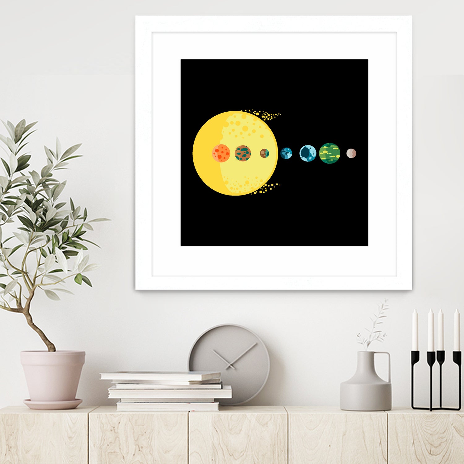 Trappist System by Alessandra Gagliano on GIANT ART - blue vector illustration