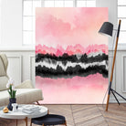 Pink Mountains by Elisabeth Fredriksson on GIANT ART - pink digital painting