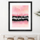 Pink Mountains by Elisabeth Fredriksson on GIANT ART - pink digital painting