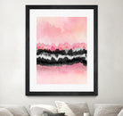 Pink Mountains by Elisabeth Fredriksson on GIANT ART - pink digital painting