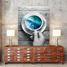 Spoondrift II by Soaring Anchor on GIANT ART - gray digital painting