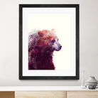 Bear Calm by Amy Hamilton on GIANT ART - mixed media