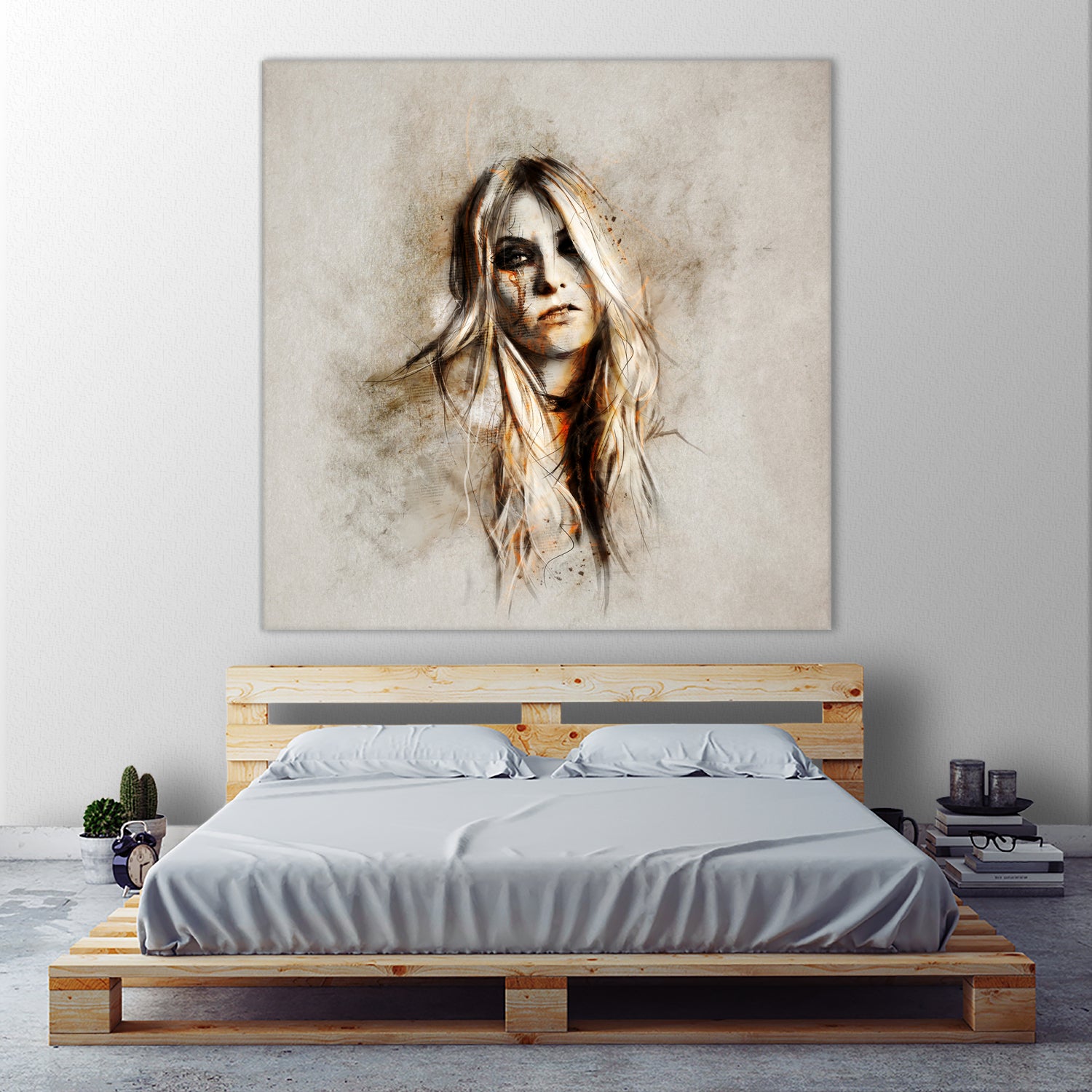 Taylor Momsen by Claudio Tosi on GIANT ART - orange digital painting