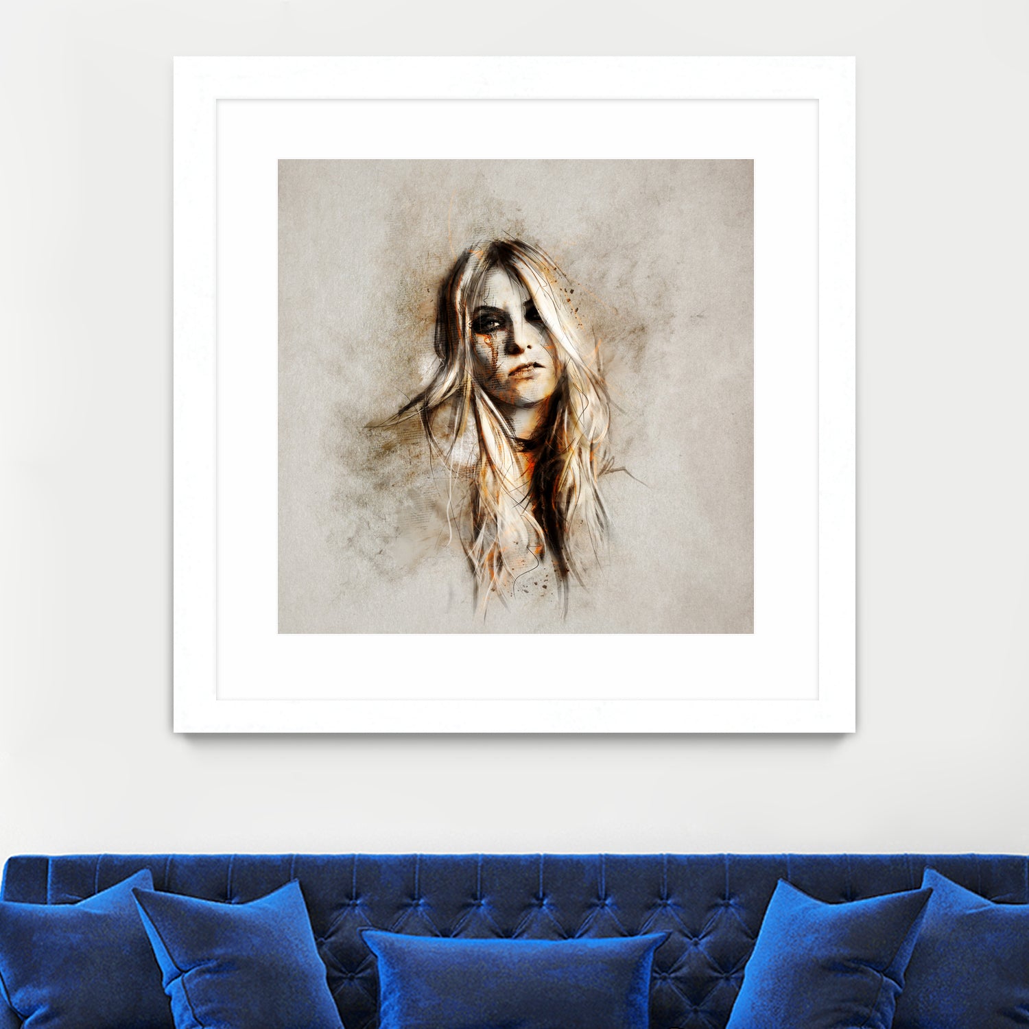 Taylor Momsen by Claudio Tosi on GIANT ART - orange digital painting