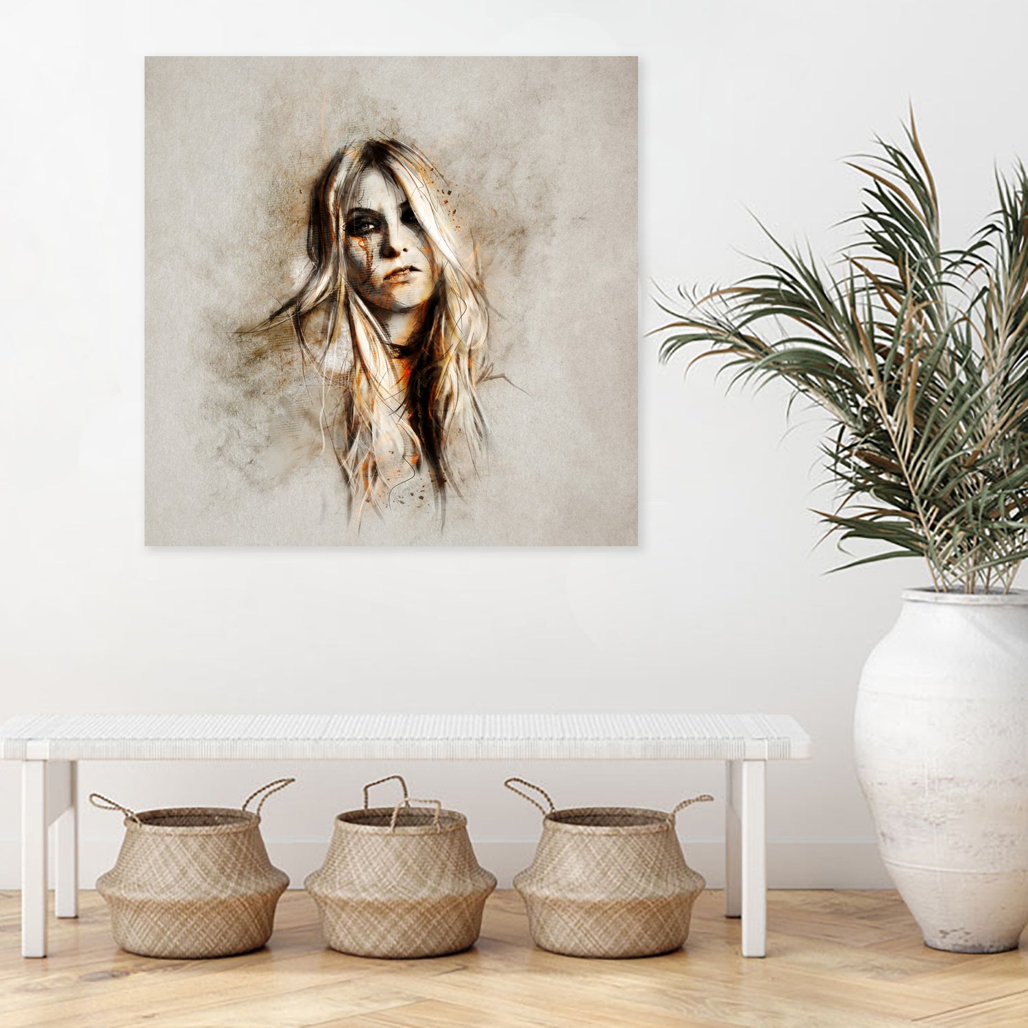 Taylor Momsen by Claudio Tosi on GIANT ART - orange digital painting