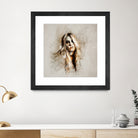 Taylor Momsen by Claudio Tosi on GIANT ART - orange digital painting