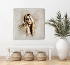 Taylor Momsen by Claudio Tosi on GIANT ART - orange digital painting