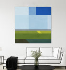 Landscape 05 by Issac Mangold on GIANT ART - blue digital painting