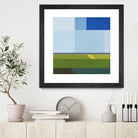 Landscape 05 by Issac Mangold on GIANT ART - blue digital painting