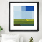 Landscape 05 by Issac Mangold on GIANT ART - blue digital painting