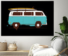 Blue Van by Florent Bodart on GIANT ART - blue digital drawing