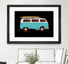 Blue Van by Florent Bodart on GIANT ART - blue digital drawing