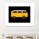 Yellow Van by Florent Bodart on GIANT ART - yellow digital painting