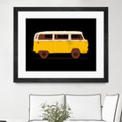 Yellow Van by Florent Bodart on GIANT ART - yellow digital painting