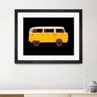 Yellow Van by Florent Bodart on GIANT ART - yellow digital painting