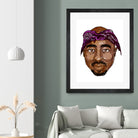 2Pac by Delano Limoen on GIANT ART - brown digital painting