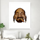 Snoop Dogg by Delano Limoen on GIANT ART - brown digital painting