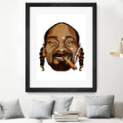 Snoop Dogg by Delano Limoen on GIANT ART - brown digital painting