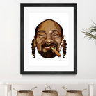 Snoop Dogg by Delano Limoen on GIANT ART - brown digital painting