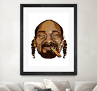 Snoop Dogg by Delano Limoen on GIANT ART - brown digital painting