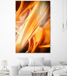 Into the Unknown - Abstraction III / OE by Tenyo Marchev on GIANT ART - orange 3d art