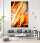 Into the Unknown - Abstraction III / OE by Tenyo Marchev on GIANT ART - orange 3d art