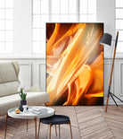 Into the Unknown - Abstraction III / OE by Tenyo Marchev on GIANT ART - orange 3d art