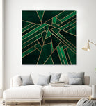 Emerald Night by Elisabeth Fredriksson on GIANT ART - green digital painting