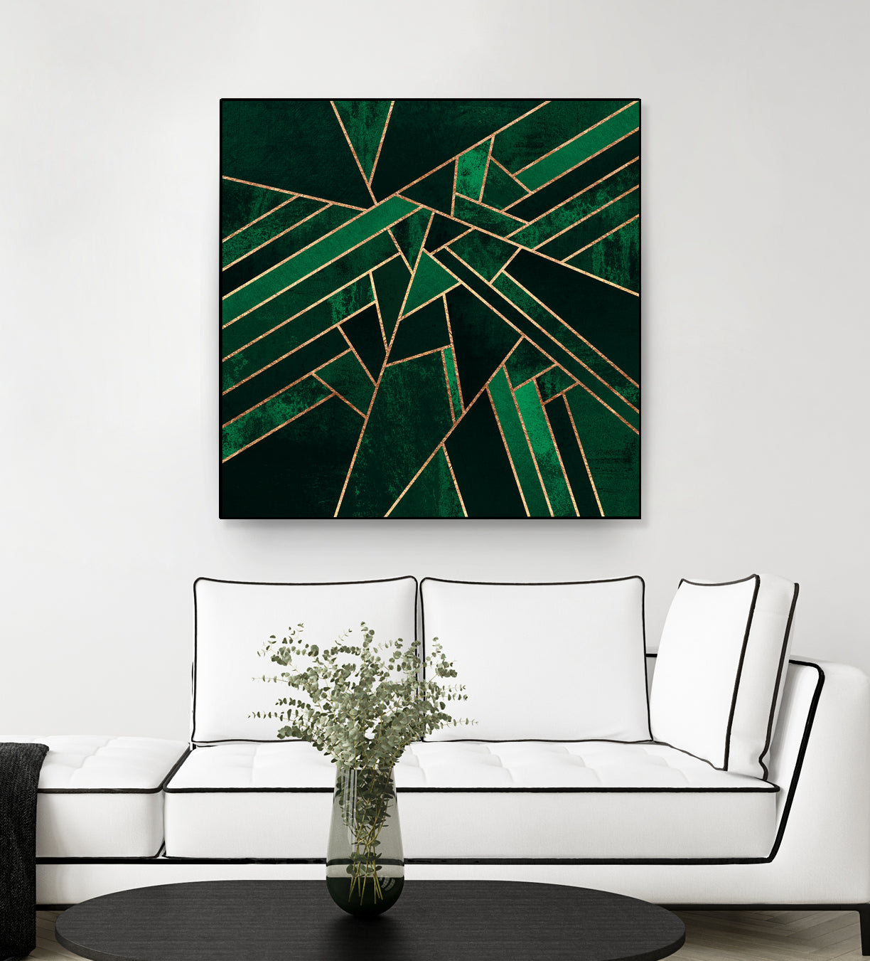 Emerald Night by Elisabeth Fredriksson on GIANT ART - green digital painting