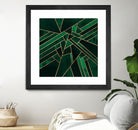 Emerald Night by Elisabeth Fredriksson on GIANT ART - green digital painting