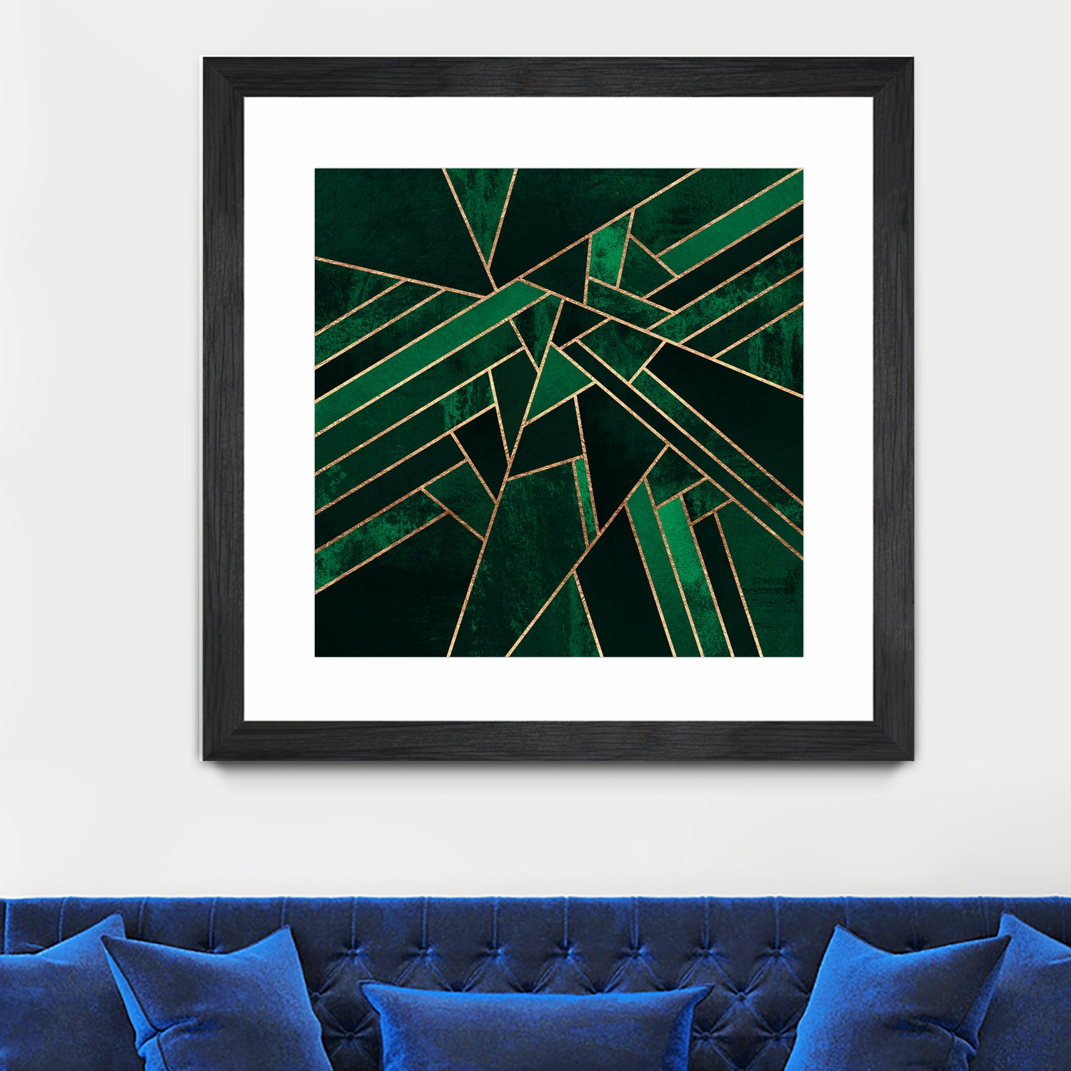 Emerald Night by Elisabeth Fredriksson on GIANT ART - green digital painting