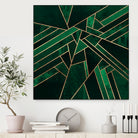 Emerald Night by Elisabeth Fredriksson on GIANT ART - green digital painting