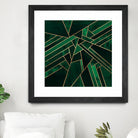 Emerald Night by Elisabeth Fredriksson on GIANT ART - green digital painting