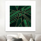 Emerald Night by Elisabeth Fredriksson on GIANT ART - green digital painting