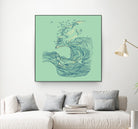 Ocean Breath by ChalermPhol Harnchakkham on GIANT ART - blue digital drawing