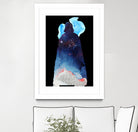 Lord of the Universe by Robert Farkas on GIANT ART - blue digital painting