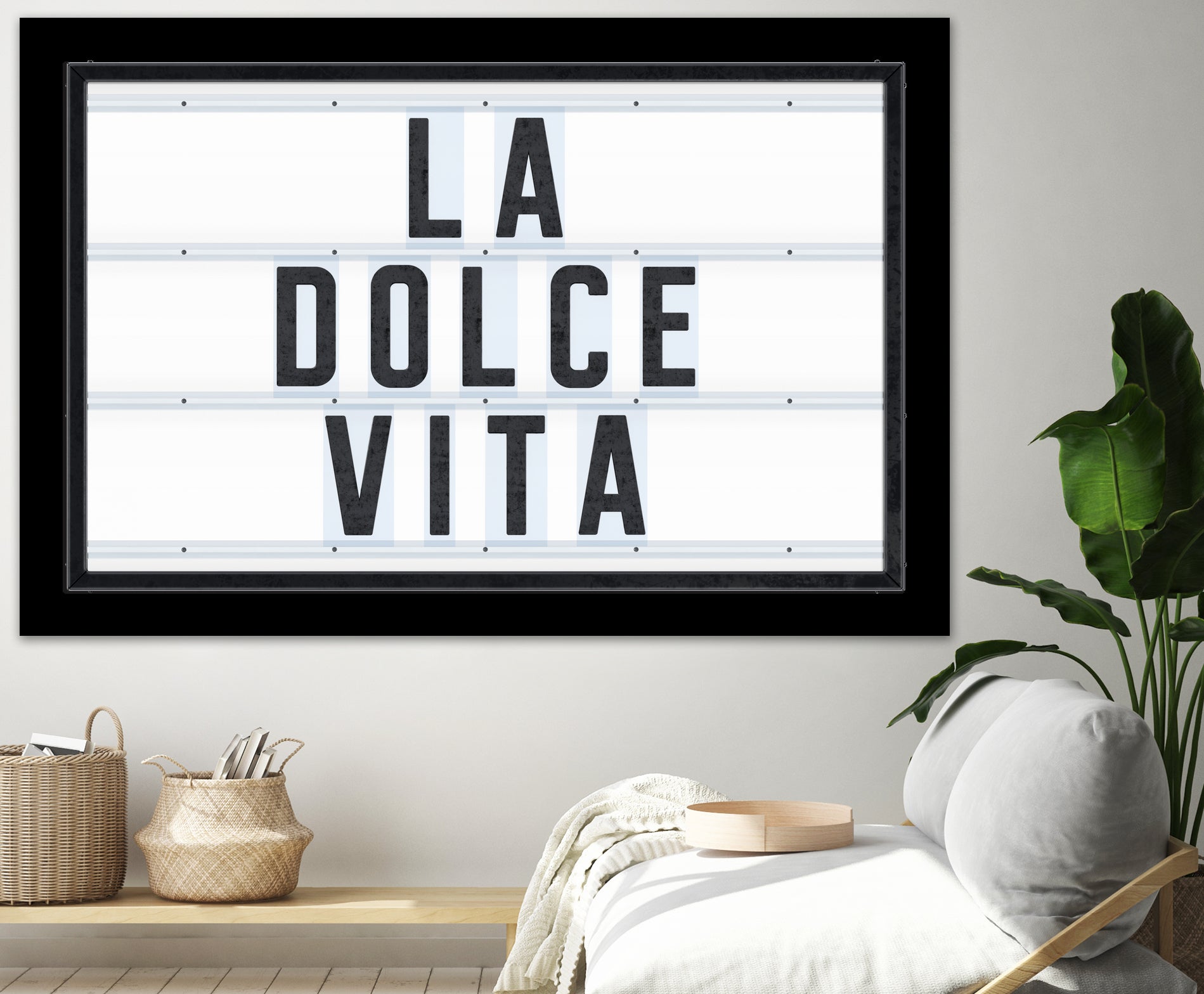 La Dolce Vita by Art Frankenberg on GIANT ART - white typography