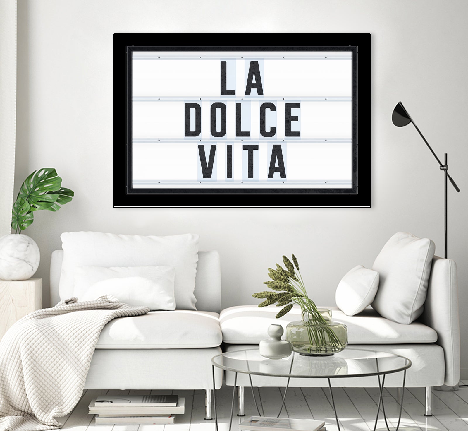 La Dolce Vita by Art Frankenberg on GIANT ART - white typography