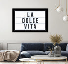 La Dolce Vita by Art Frankenberg on GIANT ART - white typography