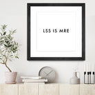 Less is more - White by Dominique Van Roey on GIANT ART - white typography