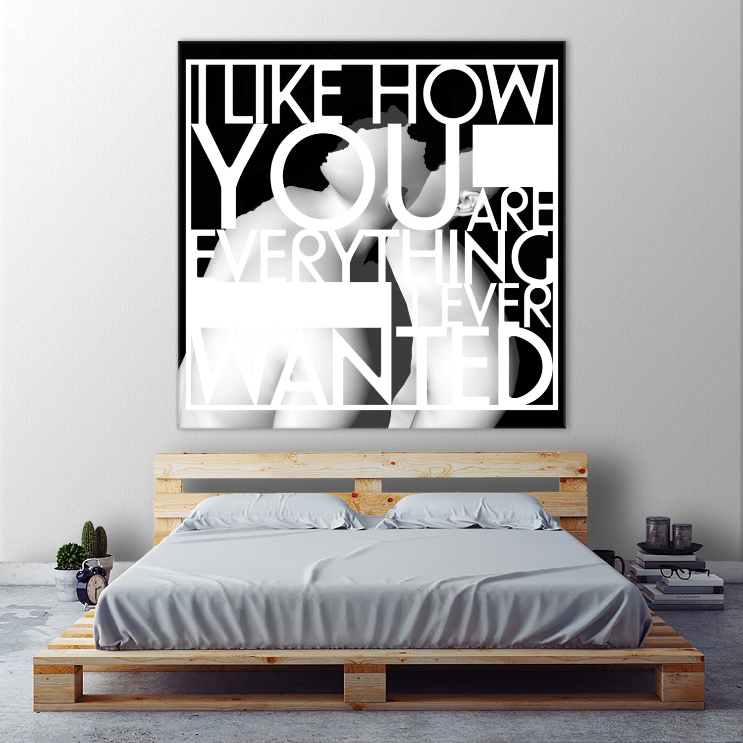 You Are Everything by Aimer Heinz on GIANT ART - black typography