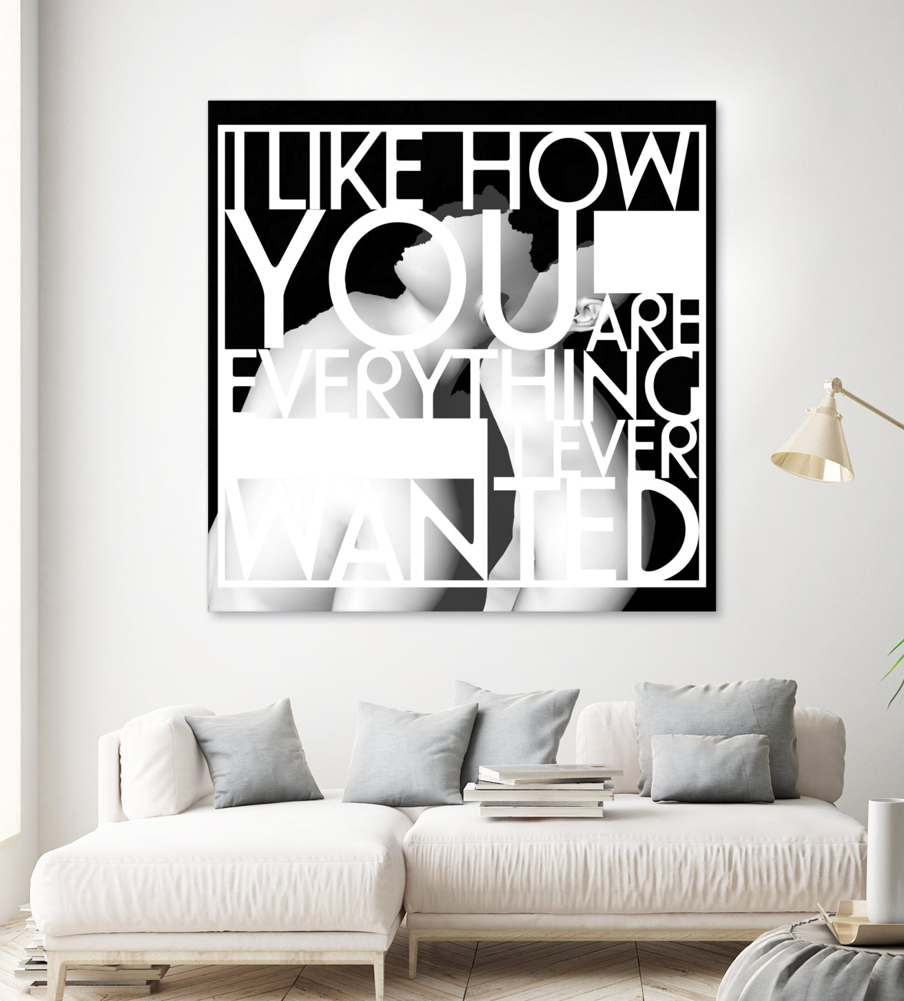 You Are Everything by Aimer Heinz on GIANT ART - black typography