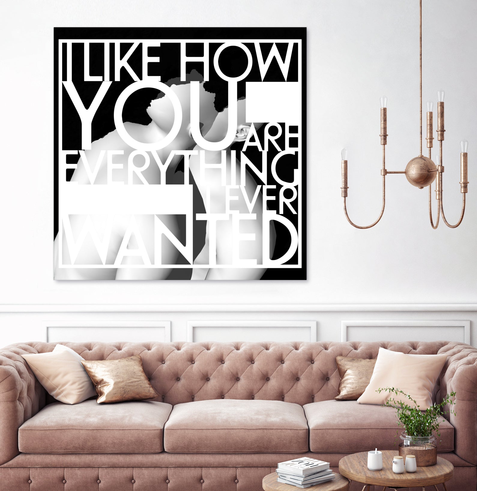 You Are Everything by Aimer Heinz on GIANT ART - black typography