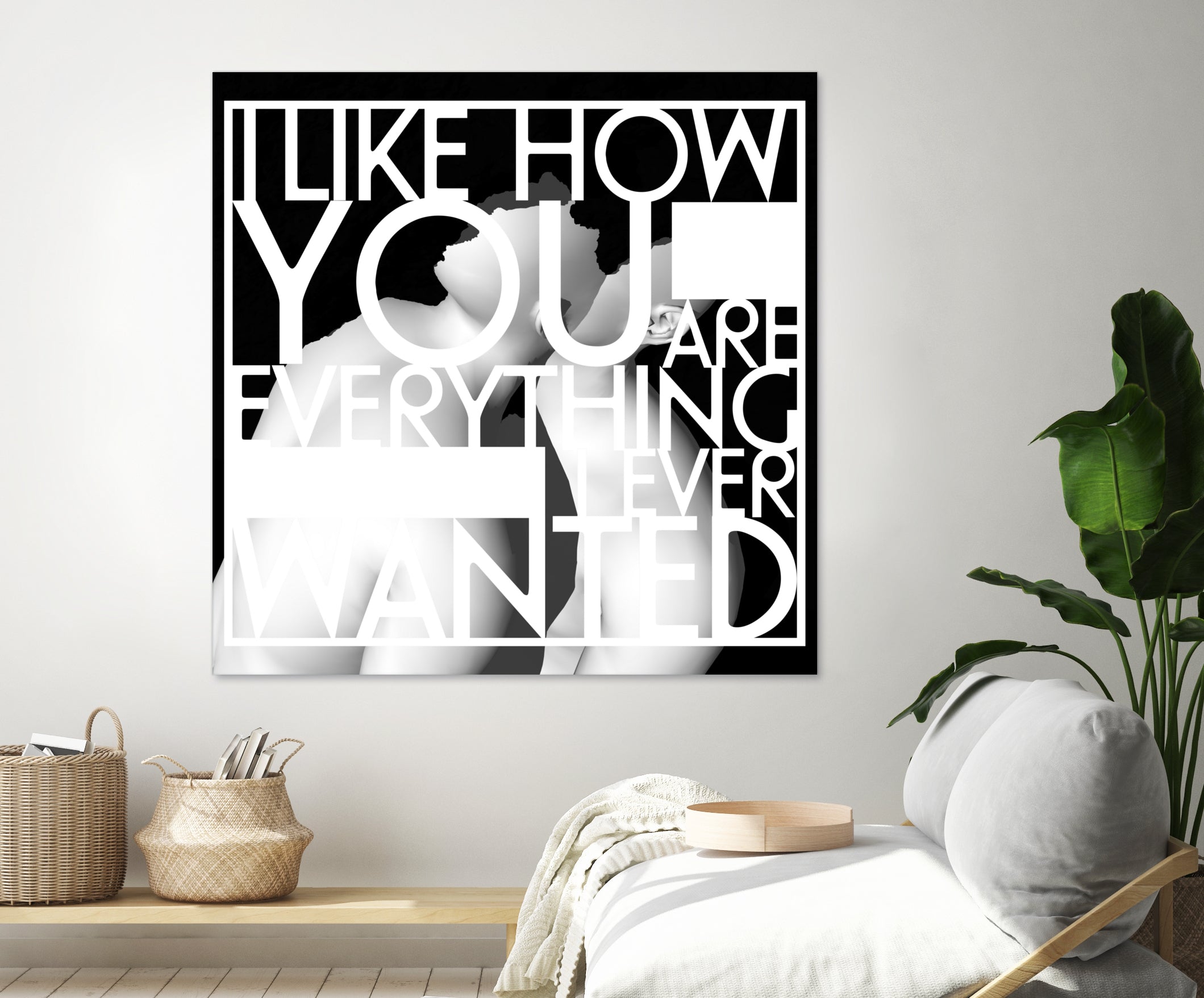 You Are Everything by Aimer Heinz on GIANT ART - black typography