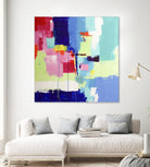 The Colors Life II by Fran Rosado on GIANT ART - white mixed media