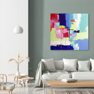The Colors Life II by Fran Rosado on GIANT ART - white mixed media