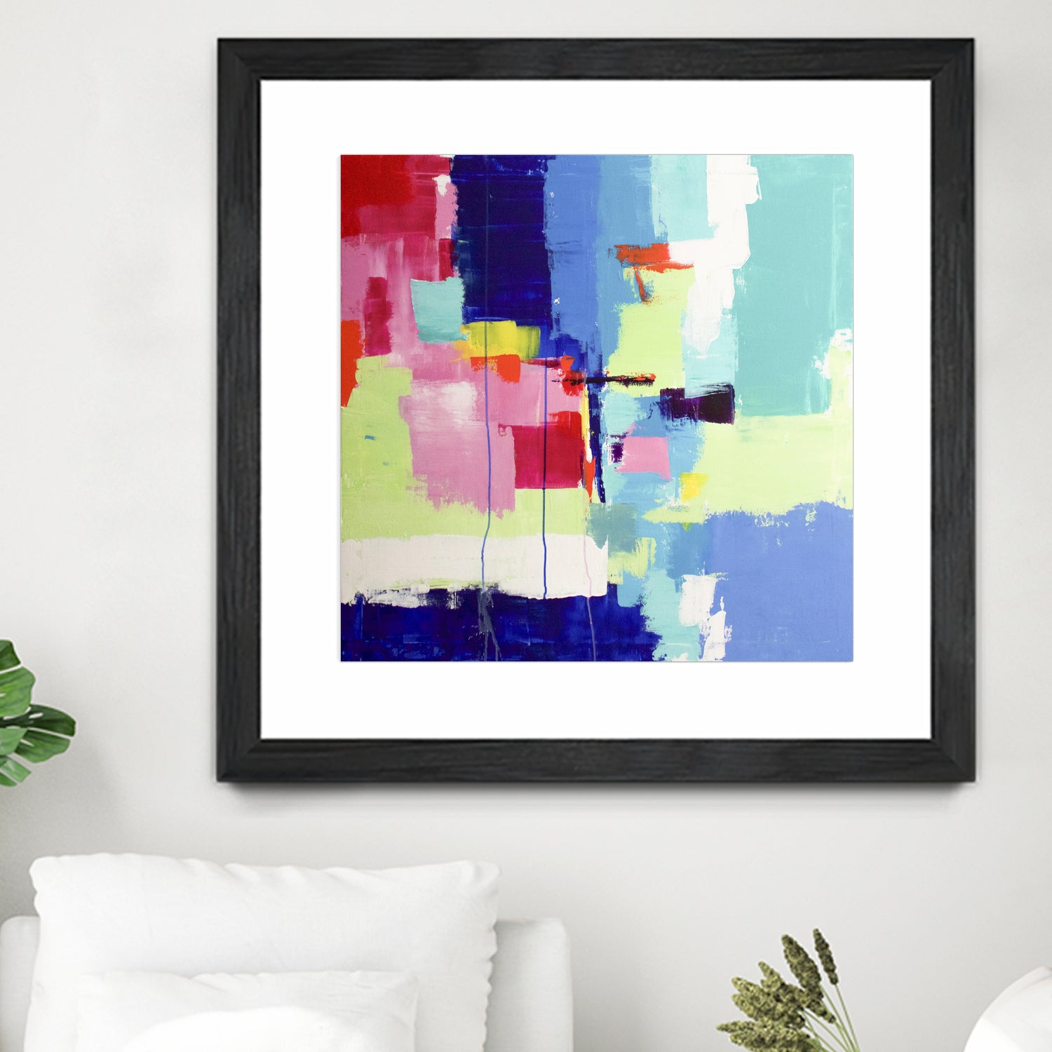 The Colors Life II by Fran Rosado on GIANT ART - white mixed media