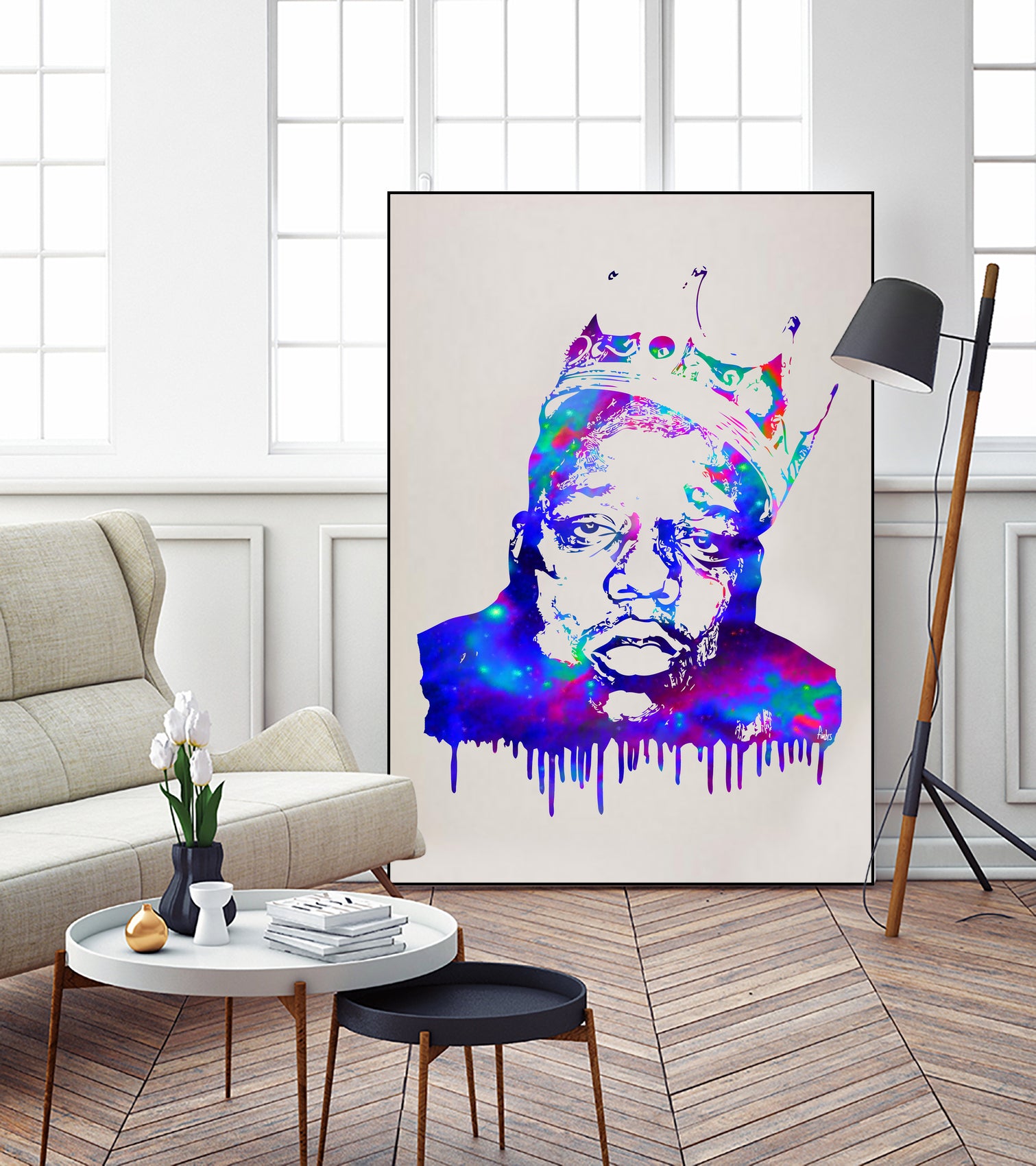 Notorious by - Fimbis on GIANT ART - blue digital drawing