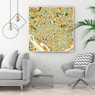 Washington DC by Jazzberry Blue on GIANT ART - orange vector illustration